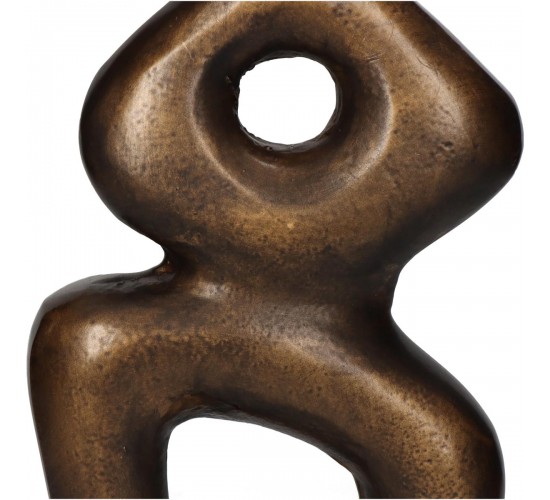 Βάζο ArteLibre Μπρονζέ Αλουμίνιο 11x5x29cm