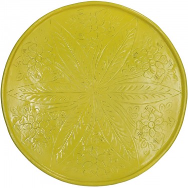 Δίσκος ArteLibre Κίτρινο Αλουμίνιο 33xx33x0.5cm