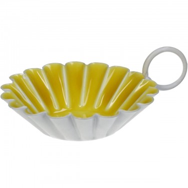 Μπολ ArteLibre Κίτρινο Μέταλλο 12x10x4cm