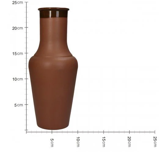 Βάζο Φυσικό Μέταλλο 10x10x24cm Βάζο Φυσικό Μέταλλο 10x10x24cm