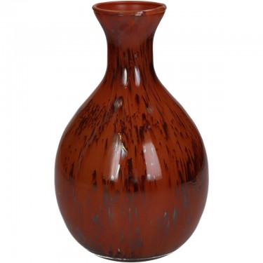 Βάζο ArteLibre Κόκκινο Γυαλί 16x16x25cm