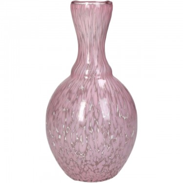 Βάζο ArteLibre Ροζ Γυαλί 12x12x23cm