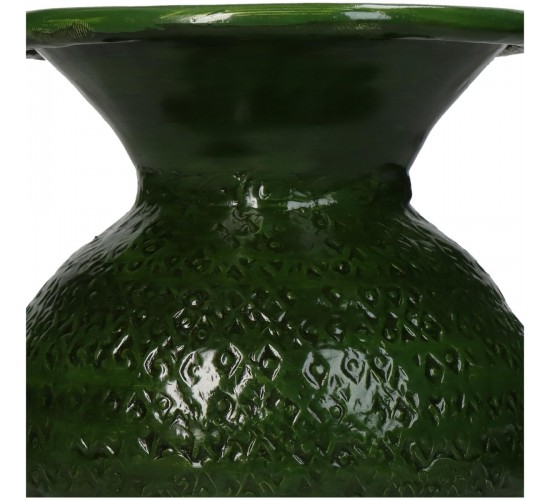 Βάζο ArteLibre Πράσινο Αλουμίνιο 11x11x16cm