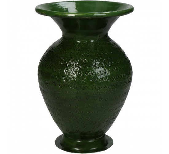 Βάζο ArteLibre Πράσινο Αλουμίνιο 11x11x16cm