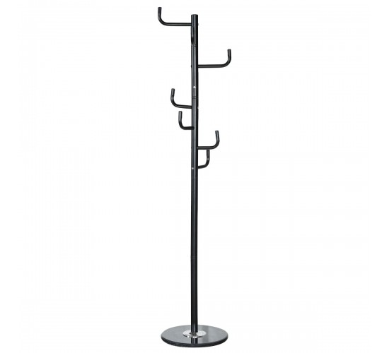 Καλόγερος ArteLibre CHIETI Μαύρο Μέταλλο 37x37x181.5cm Καλόγερος ArteLibre CHIETI Μαύρο Μέταλλο 37x37x181.5cm