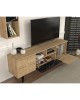 Σύνθετο ArteLibre UTAH Sapphire/Καφέ Μοριοσανίδα 140x29.5x46cm Σύνθετο ArteLibre UTAH Sapphire/Καφέ Μοριοσανίδα 140x29.5x46cm