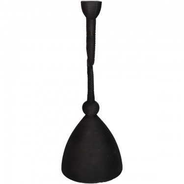 Κηροπήγιο ArteLibre Μαύρο Αλουμίνιο 31x15.5x41.5cm