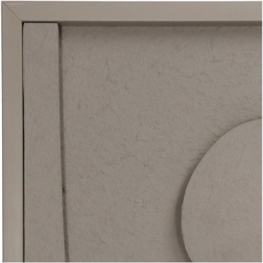 Διακοσμητικό Τοίχου ArteLibre Μπεζ Χαρτί 40x3x50cm