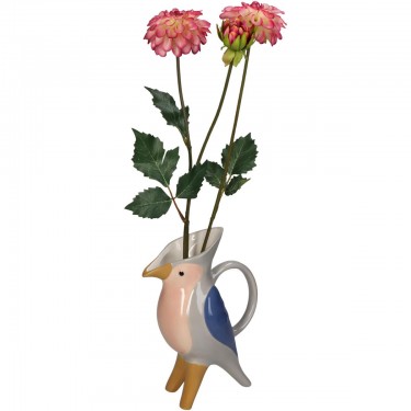 Βάζο ArteLibre Πουλί Πολύχρωμο Κεραμικό 15.1x8.9x21cm