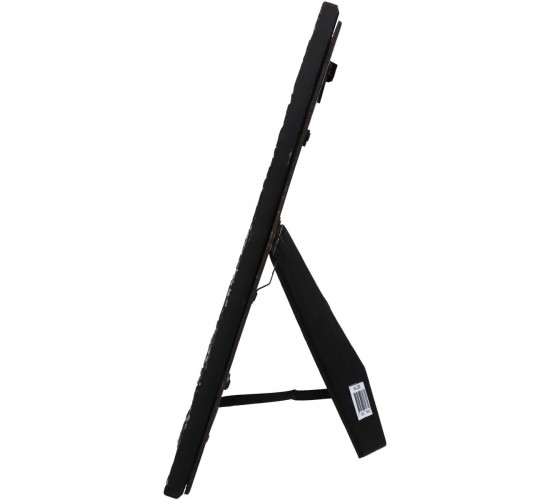 Κορνίζα Πλεκτή Μαύρο Polyresin 13x18cm