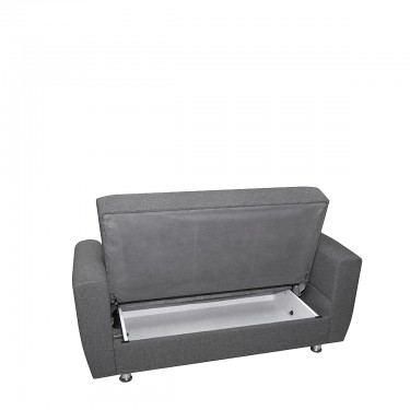 Καναπές Κρεβάτι Διθέσιος ArteLibre JUAN Γκρι 150x84x86cm
