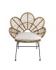 Καρέκλα Κήπου ArteLibre ALFIUS Φυσικό/Μαύρο Μέταλλο/Rattan 72x62x86cm Καρέκλα Κήπου ArteLibre ALFIUS Φυσικό/Μαύρο Μέταλλο/Rattan 72x62x86cm