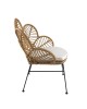 Καρέκλα Κήπου ArteLibre ALFIUS Φυσικό/Μαύρο Μέταλλο/Rattan 72x62x86cm Καρέκλα Κήπου ArteLibre ALFIUS Φυσικό/Μαύρο Μέταλλο/Rattan 72x62x86cm