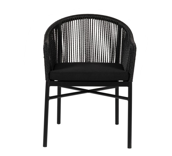 Πολυθρόνα Κήπου ArteLibre KAGERA Μαύρο Αλουμίνιο/Rattan 45x42x84cm Πολυθρόνα Κήπου ArteLibre KAGERA Μαύρο Αλουμίνιο/Rattan 45x42x84cm