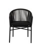 Πολυθρόνα Κήπου ArteLibre KAGERA Μαύρο Αλουμίνιο/Rattan 45x42x84cm Πολυθρόνα Κήπου ArteLibre KAGERA Μαύρο Αλουμίνιο/Rattan 45x42x84cm