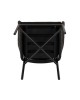 Πολυθρόνα Κήπου ArteLibre KAGERA Μαύρο Αλουμίνιο/Rattan 45x42x84cm Πολυθρόνα Κήπου ArteLibre KAGERA Μαύρο Αλουμίνιο/Rattan 45x42x84cm