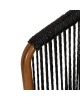 Πολυθρόνα Κήπου ArteLibre LOFOI Μαύρο/Καφέ Αλουμίνιο/Rattan 60x62x81cm Πολυθρόνα Κήπου ArteLibre LOFOI Μαύρο/Καφέ Αλουμίνιο/Rattan 60x62x81cm