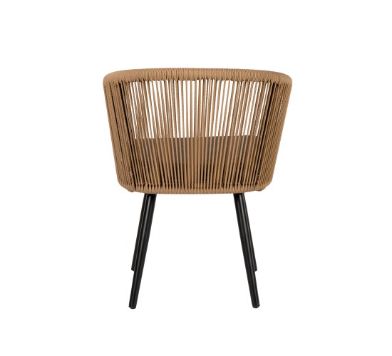 Πολυθρόνα Κήπου ArteLibre LOFOI Μαύρο/Καφέ Αλουμίνιο/Rattan 60x62x81cm Πολυθρόνα Κήπου ArteLibre LOFOI Μαύρο/Καφέ Αλουμίνιο/Rattan 60x62x81cm