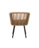 Πολυθρόνα Κήπου ArteLibre LOFOI Μαύρο/Καφέ Αλουμίνιο/Rattan 60x62x81cm Πολυθρόνα Κήπου ArteLibre LOFOI Μαύρο/Καφέ Αλουμίνιο/Rattan 60x62x81cm