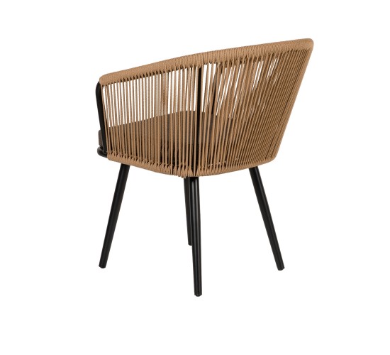 Πολυθρόνα Κήπου ArteLibre LOFOI Μαύρο/Καφέ Αλουμίνιο/Rattan 60x62x81cm Πολυθρόνα Κήπου ArteLibre LOFOI Μαύρο/Καφέ Αλουμίνιο/Rattan 60x62x81cm