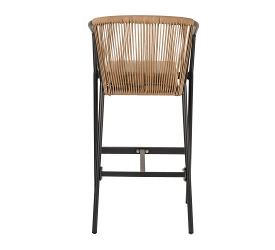Σκαμπό ArteLibre MANDRAKA Μαύρο/Φυσικό Αλουμίνιο/Rattan 56x63x108cm Σκαμπό ArteLibre MANDRAKA Μαύρο/Φυσικό Αλουμίνιο/Rattan 56x63x108cm