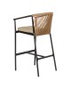 Σκαμπό ArteLibre MANDRAKA Μαύρο/Φυσικό Αλουμίνιο/Rattan 56x63x108cm Σκαμπό ArteLibre MANDRAKA Μαύρο/Φυσικό Αλουμίνιο/Rattan 56x63x108cm