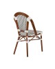 Καρέκλα Κήπου ArteLibre MUTARAZI Λευκό/Μαύρο Αλουμίνιο/Rattan 50x57x85cm Καρέκλα Κήπου ArteLibre MUTARAZI Λευκό/Μαύρο Αλουμίνιο/Rattan 50x57x85cm