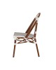 Καρέκλα Κήπου ArteLibre MUTARAZI Λευκό/Μαύρο Αλουμίνιο/Rattan 50x57x85cm Καρέκλα Κήπου ArteLibre MUTARAZI Λευκό/Μαύρο Αλουμίνιο/Rattan 50x57x85cm