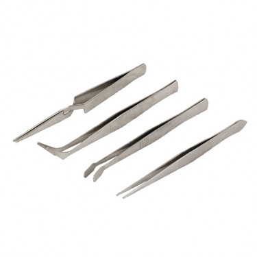 Τσιμπιδάκι Inox Σετ 4Τμχ
