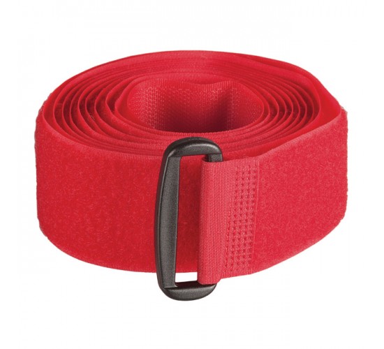 Ζώνη Hook Loop Με Θηλειά Κόκκινο 220cm 38mm Ζώνη Hook Loop Με Θηλειά Κόκκινο 220cm 38mm