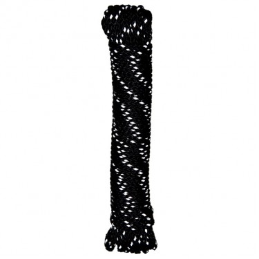 PP Ανακλαστικό Κορδόνι Μαύρο 48mm 15m