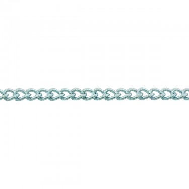 Αλυσίδα FIGARO Στριφτή Επιψευφαργυρωμένη