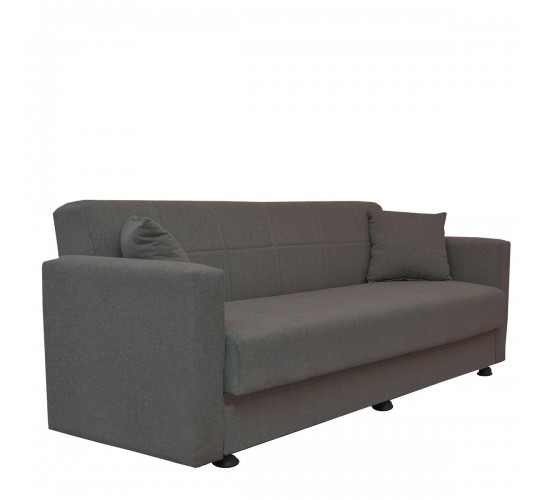 Καναπές Κρεβάτι AMETHYST Τριθέσιος Σκούρο Γκρι 214x78x78cm Καναπές Κρεβάτι AMETHYST Τριθέσιος Σκούρο Γκρι 214x78x78cm