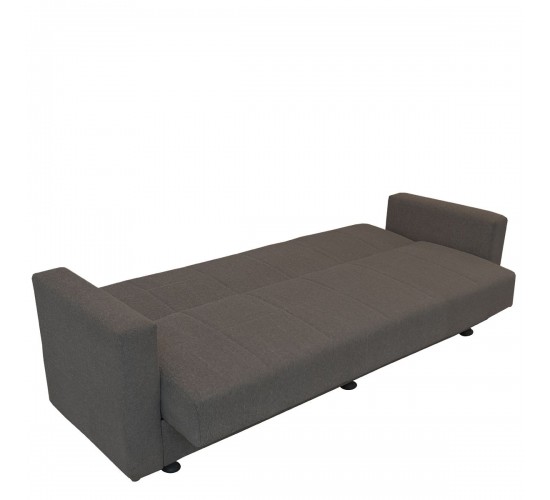 Καναπές Κρεβάτι AMETHYST Τριθέσιος Σκούρο Γκρι 214x78x78cm Καναπές Κρεβάτι AMETHYST Τριθέσιος Σκούρο Γκρι 214x78x78cm