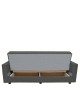 Καναπές Κρεβάτι AMETHYST Τριθέσιος Σκούρο Γκρι 214x78x78cm Καναπές Κρεβάτι AMETHYST Τριθέσιος Σκούρο Γκρι 214x78x78cm