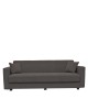 Καναπές Κρεβάτι AMETHYST Τριθέσιος Σκούρο Γκρι 214x78x78cm Καναπές Κρεβάτι AMETHYST Τριθέσιος Σκούρο Γκρι 214x78x78cm