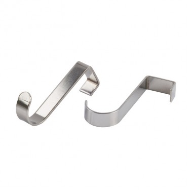 Γάντζος Πόρτας/Παράθυρου Ανοξείδωτος 60x11mm 2Τμχ