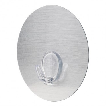 Γάντζος Στατικός Αυτοκόλλητος Ασημί 100mm