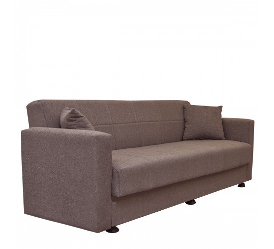 Καναπές Κρεβάτι AMETHYST Τριθέσιος Cappuccino 214x78x78cm Καναπές Κρεβάτι AMETHYST Τριθέσιος Cappuccino 214x78x78cm