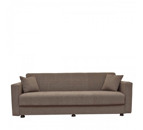 Καναπές Κρεβάτι AMETHYST Τριθέσιος Cappuccino 214x78x78cm Καναπές Κρεβάτι AMETHYST Τριθέσιος Cappuccino 214x78x78cm