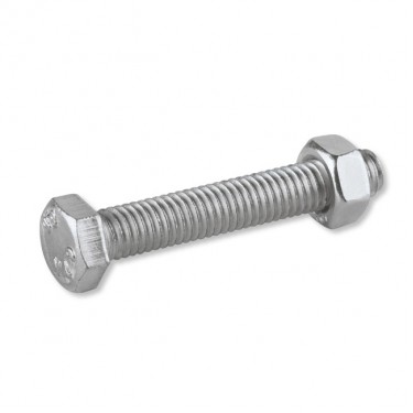 Εξάγωνη Βίδα Ολόπαση M 5x30 Γαλβανιζέ 8.8 DIN933