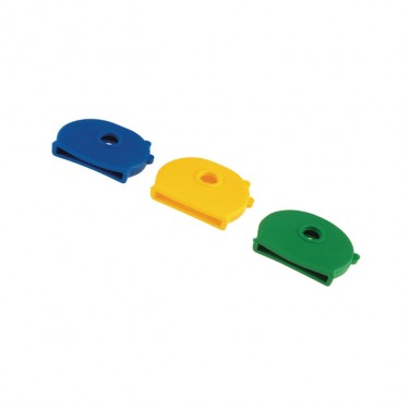 Κάλυμμα Κλειδιών Πλαστικό 4Τμχ Σε Διάφορα Χρώματα