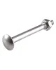 Κασονόβιδα M 6x30 Inox A2 DIN603 & Περικόχλιο Κασονόβιδα M 6x30 Inox A2 DIN603 & Περικόχλιο