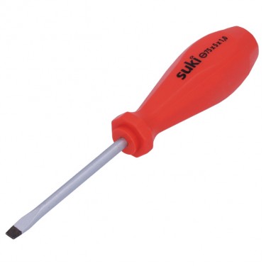 Κατσαβίδι Ίσιο Με Πλαστική Λαβή CR-V SL75x5mm