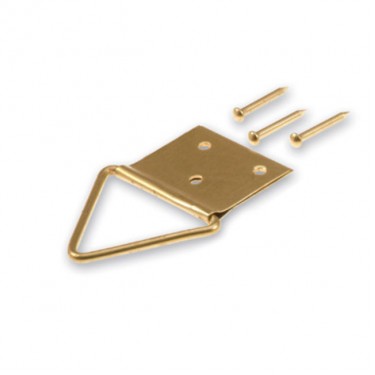 Κρεμαστράκια Κάδρων Αναδιπλ. N° 5 (40x23) Επιορειχαλκωμένα 3Τρ 6Τμχ