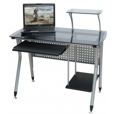 Velco  Pro Systems ΓΡΑΦΕΙΟ ΜΕΤΑΛΛΙΚΟ ΜΑΥΡΟ 104x54x75/100 εκ.