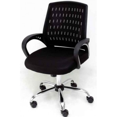 Velco Pro Systems ΚΑΡΕΚΛΑ ΓΡΑΦΕΙΟΥ ΜΑΥΡΗ-ΔΙΑΣΤΑΣΕΙΣ: 59x55x91/111cm