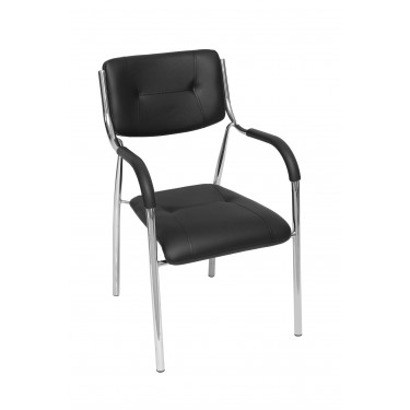 Velco Pro Systems ΚΑΘΙΣΜΑ ΕΠΙΣΚΕΠΤΟΥ ΜΑΥΡΟ ΔΙΑΣΤΑΣΕΙΣ: 49x45x85cm- ΜΑΛΑΚΟ PVC