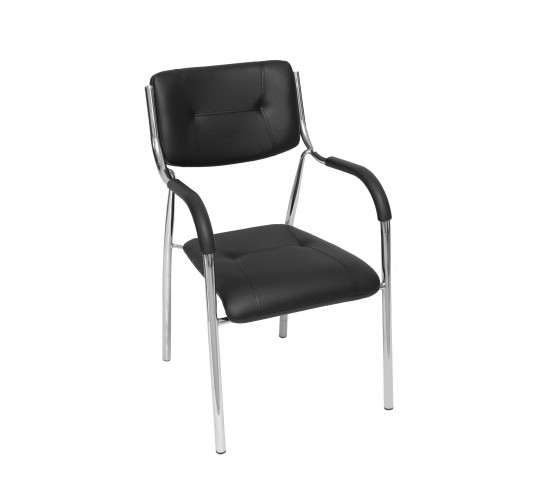 Velco Pro Systems ΚΑΘΙΣΜΑ ΕΠΙΣΚΕΠΤΟΥ ΜΑΥΡΟ ΔΙΑΣΤΑΣΕΙΣ: 49x45x85cm- ΜΑΛΑΚΟ PVC