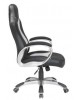 Velco Pro Systems ΚΑΡΕΚΛΑ ΓΡΑΦΕΙΟΥ  GAMING ΜΑΥΡΗ-ΓΚΡΙ- ΔΙΑΣΤΑΣΕΙΣ: 64x62x110/118cm -ΕΠΙΦΑΝΕΙΑ PU PVC